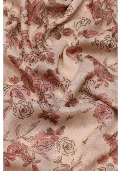 Koyu Pembe Relax Rose Şal