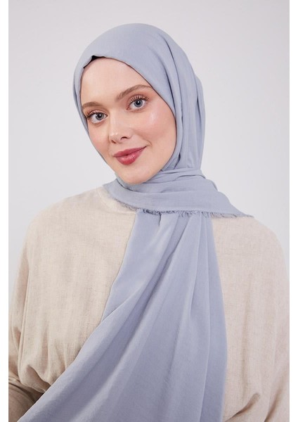 Gök Mavisi Maxi Cotton Şal modelleri