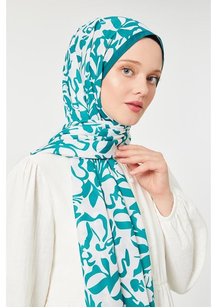 Zümrüt Yonca Desen Mono Şal fiyatları