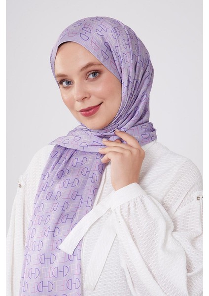 Lila Harf Desen Brand Şal fiyatları