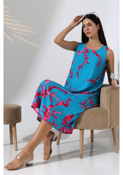 Yazlık Askılı Viskon Elbise 2691 fırsatları