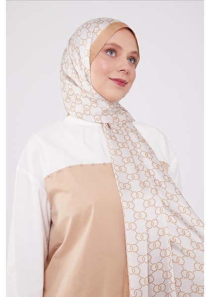 Gold Halka Desen Brand Şal modelleri