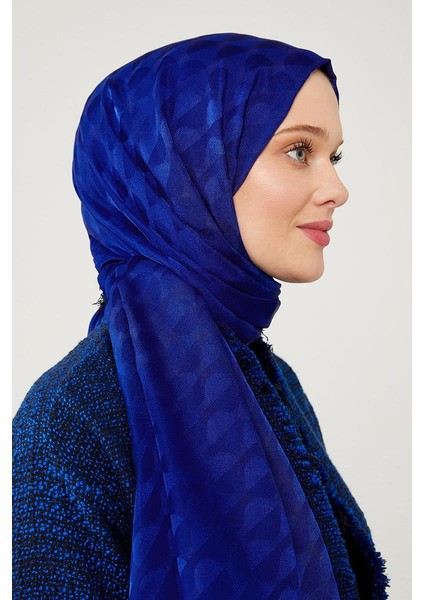 Saks Ay Desen Jakarlı Elegance Şal fırsatları