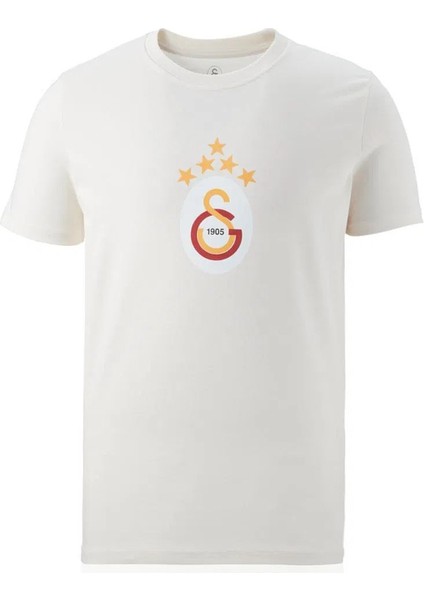 Orijinal 5 Yıldız Ekru T-Shirt