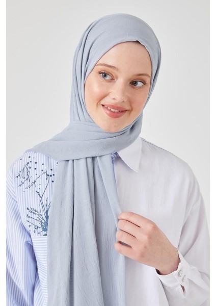 Gri Frozen Şal modelleri