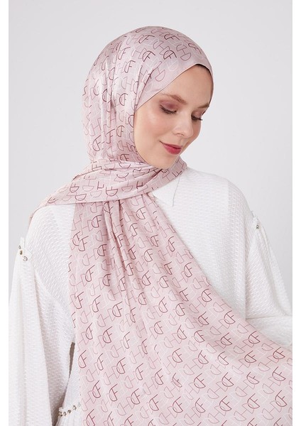 Gül Harf Desen Brand Şal