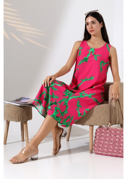 Yazlık Askılı Viskon Elbise 2691 indirimleri