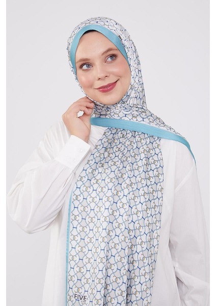 Turkuaz Zincir Desen Brand Şal fırsatları