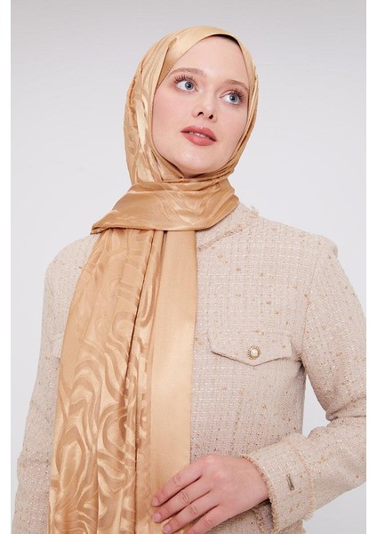 Gold Soyut Desen Deluxe Devore Şal indirimleri