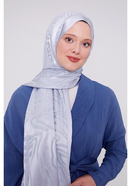 Bebe Mavisi Soyut Desen Deluxe Devore Şal fiyatları