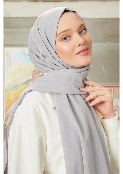 Açık Vizon Harman Şal modelleri