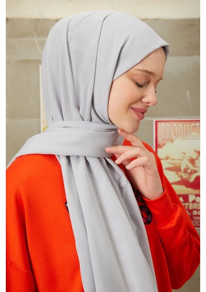 Melanj Gri Harman Şal