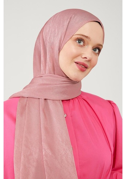 Pudra Jakarlı Elegance Şal modelleri