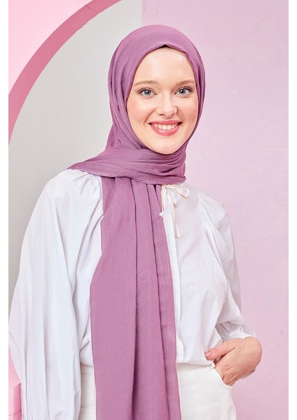 Leylak Olay Pamuk Şal