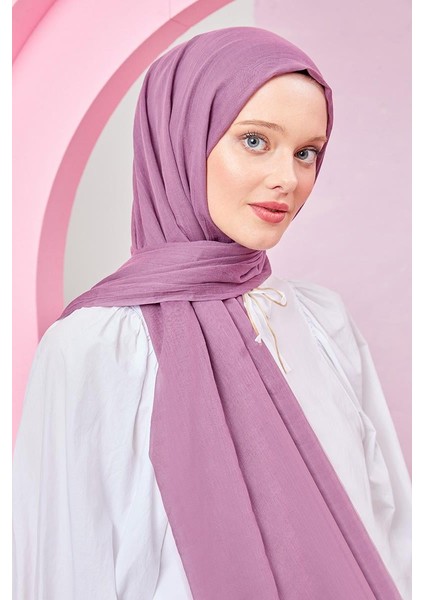 Leylak Olay Pamuk Şal modelleri