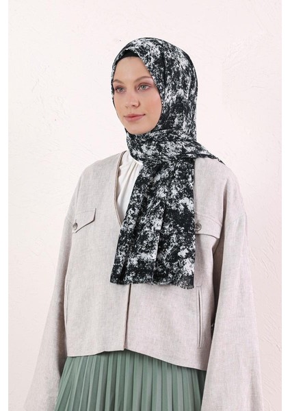 Siyah Relax Batik Şal