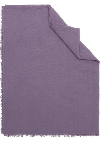 Leylak Maxi Cotton Şal