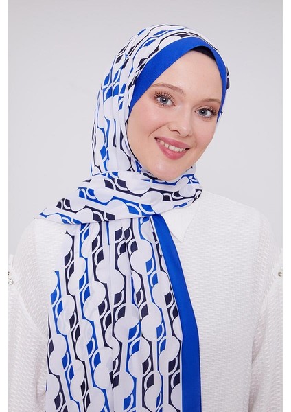 Saks Geometrik Desen Mono Şal fırsatları