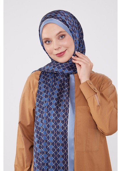 İndigo Zincir Desen Brand Şal fiyatları