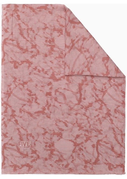 Pudra Relax Mermer Desen Şal