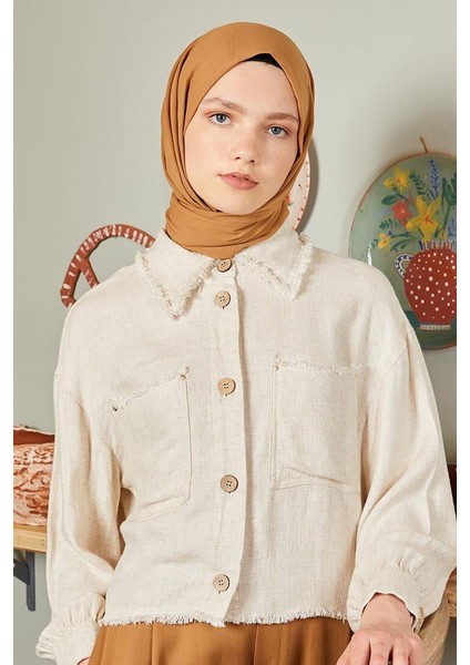 Hardal Modal Pamuk Şal