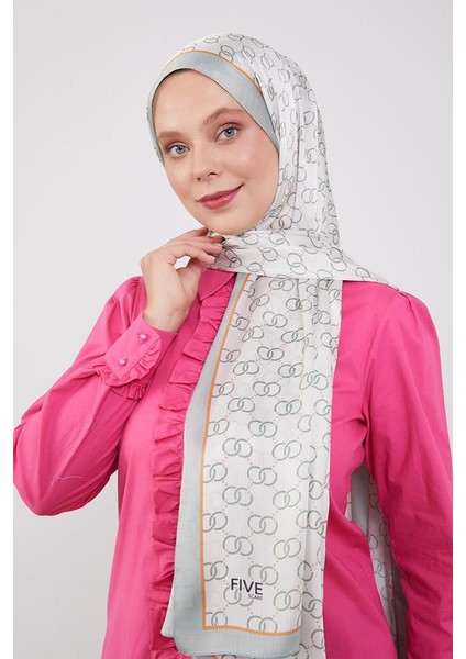 Mint Yeşili Halka Desen Brand Şal fiyatları