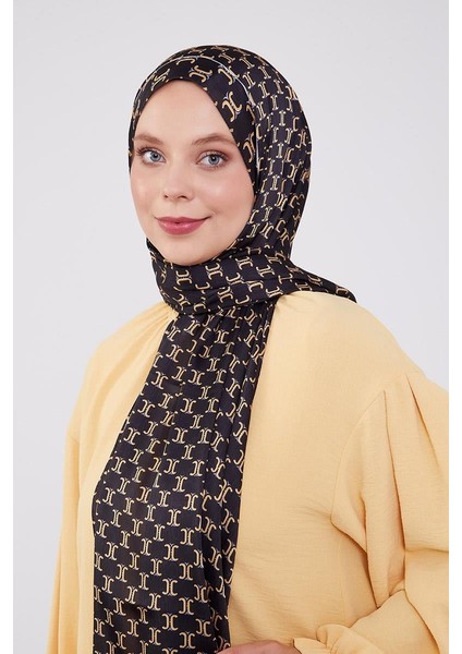 Siyah-Gold Çift Renkli Brand Şal fiyatları