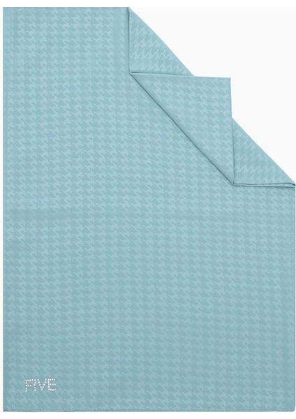 Mint Yeşili Kazayağı Desen Mood Medine İpeği Şal fiyatları