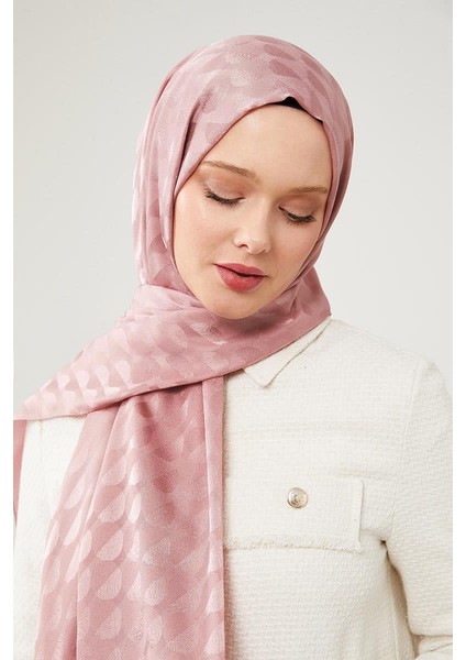 Pudra Ay Desen Jakarlı Elegance Şal fırsatları