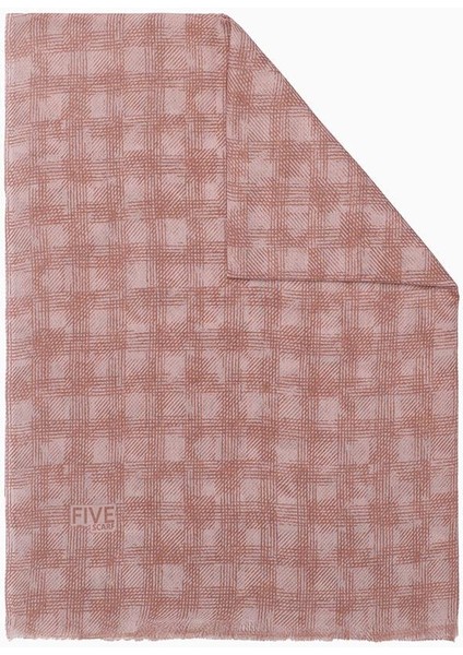 Somon Relax Ekose Desen Şal