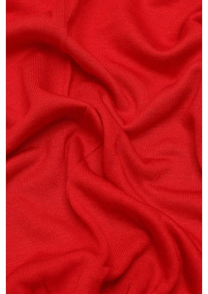 Kırmızı Five Penye Şal modelleri