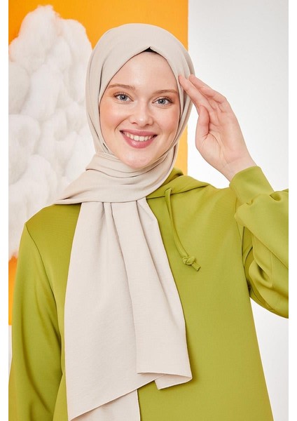 Açık Ekru Pamuk Cazz Şal fırsatları