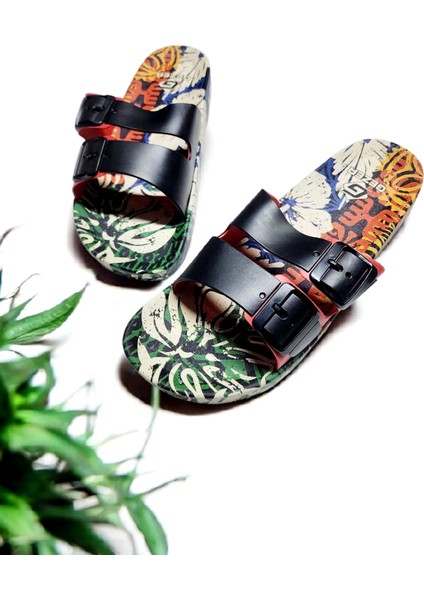 Çift Toka Ayarlanabilir Rahat Taban Plaj,deniz,havuz Terliği