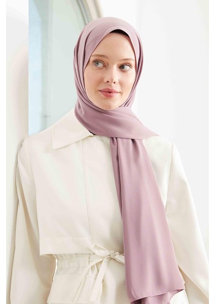 Toz Pembe Medine İpeği Şal
