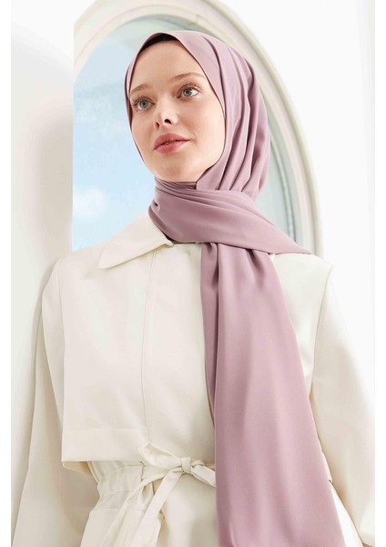 Toz Pembe Medine İpeği Şal modelleri