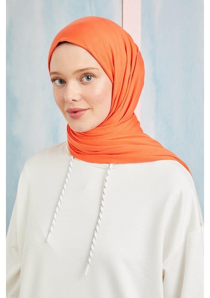 Turuncu Five Penye Şal