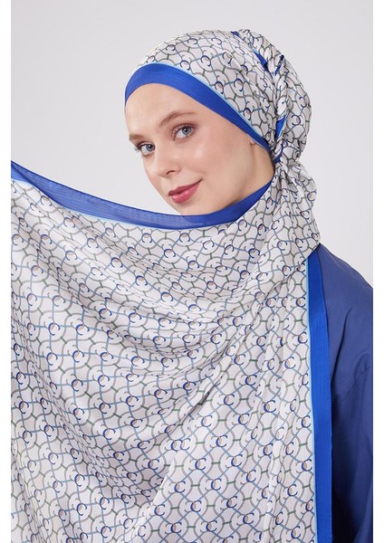 Saks Zincir Desen Brand Şal