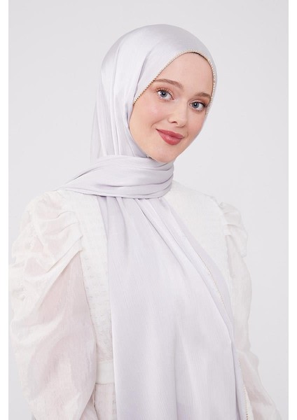 A.Gümüş Yanları Taş Şeritli Brilant Şal fırsatları