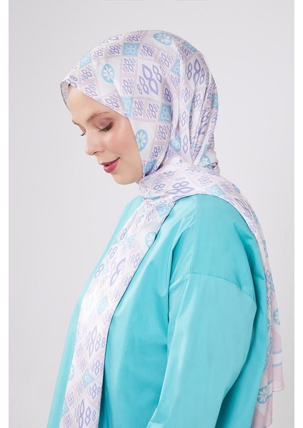 Pembe Damla Desen Brand Şal modelleri