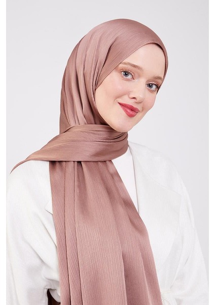 Çikolata Kahve Brillant Abiye Şal modelleri