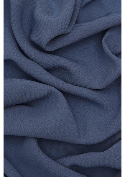 Kot Mavisi Medine İpeği Şal