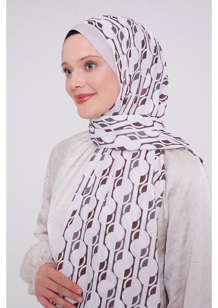 A.Vizon Geometrik Desen Mono Şal fiyatları