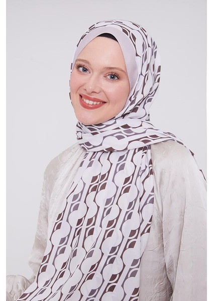 A.Vizon Geometrik Desen Mono Şal modelleri