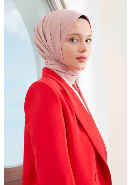 Açık Pembe Medine İpeği Şal modelleri