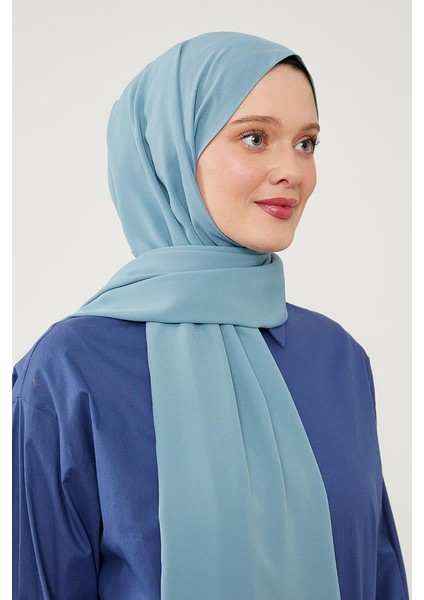 Buz Mavisi Medine İpeği Şal fiyatları
