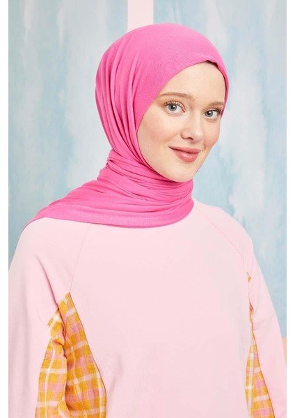 Pembe Five Penye Şal