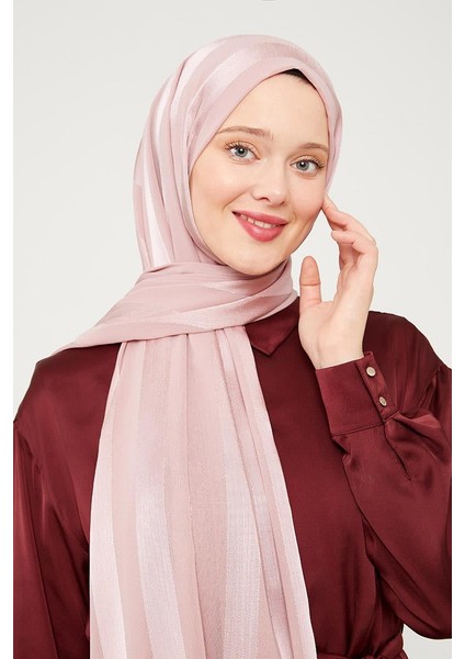 A.Pudra Sim Şeritli Tokyo Şal modelleri