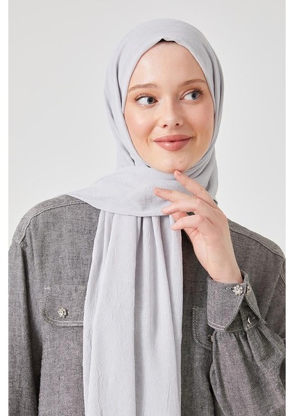 Gümüş Frozen Şal