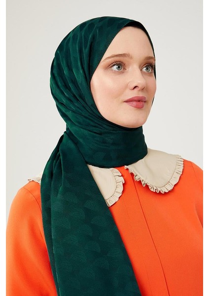 Zümrüt Ay Desen Jakarlı Elegance Şal fiyatları