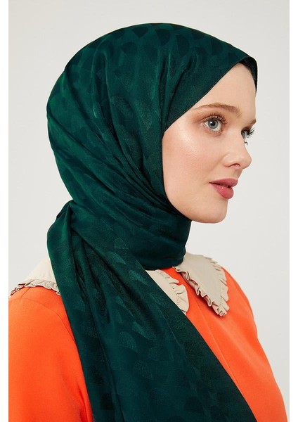 Zümrüt Ay Desen Jakarlı Elegance Şal fırsatları